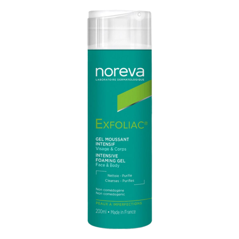 ژل شستشو صورت نوروا Exfoliac Intensive حجم 200