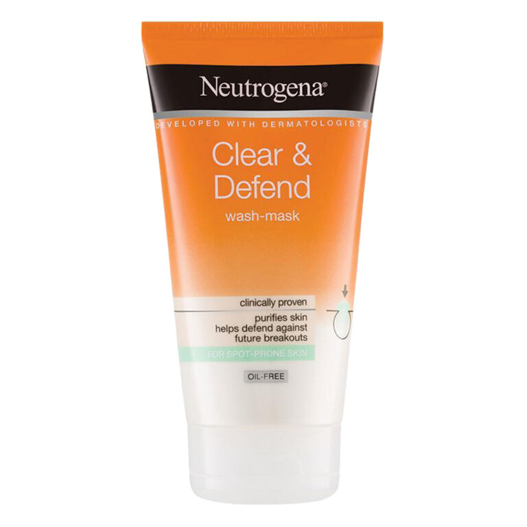 ماسک و شوینده صورت نوتروژینا Clear & Defend حجم 150