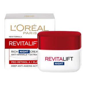 کرم آبرسان و ضدچروک شب لورآل Revitalift حجم 50