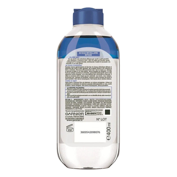 میسلار واتر دوفاز گارنیر Acqua Micellare حجم 400