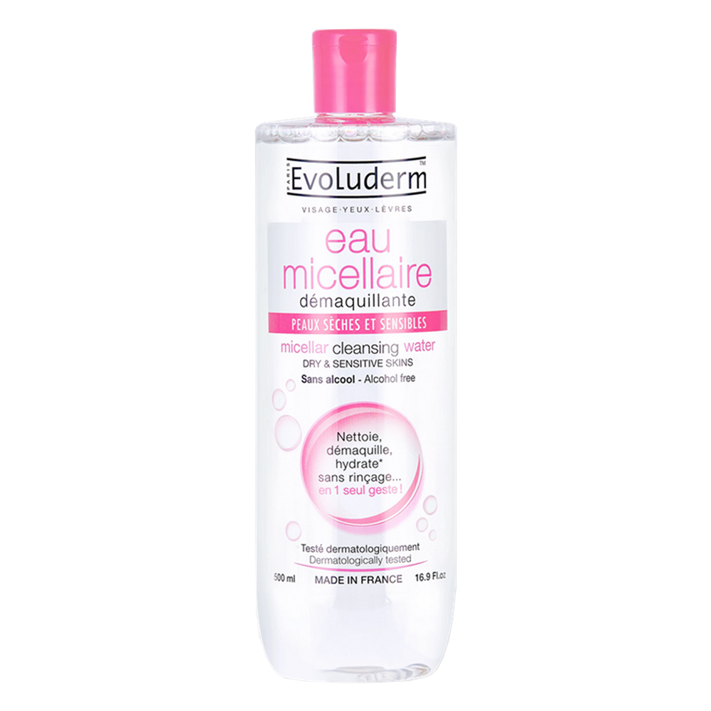 3760100682601 میسلار واتر اولودرم Dry & Sensetive حجم 500