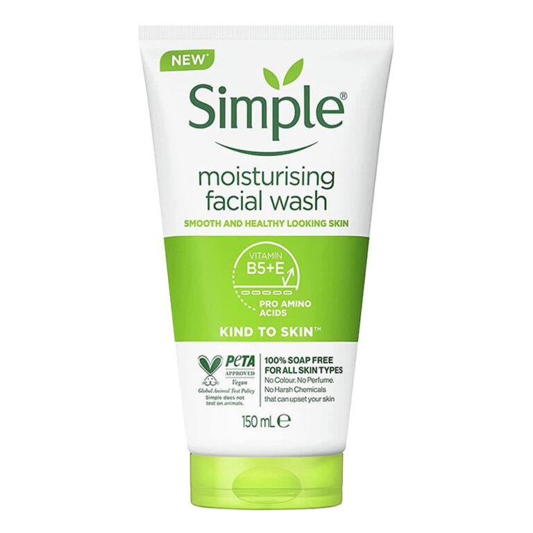 ژل شستشو صورت سیمپل Moisturising Face Wash حجم 150