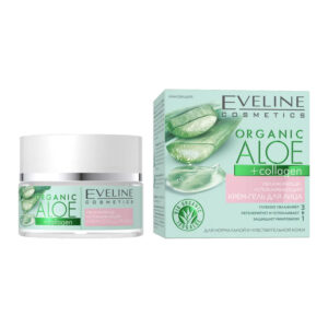ژل کرم آبرسان و تسکین دهنده اولاین Aloe + Collagen حجم 50