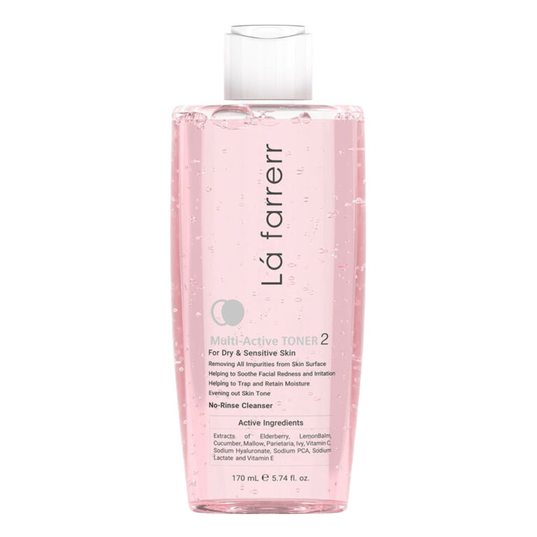 تونر مولتی اکتیو 2 لافارر Dry and Sensitive حجم 170