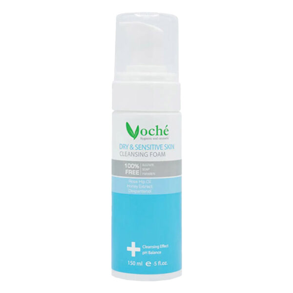 فوم شستشو صورت وچه Dry & Sensitive حجم 150