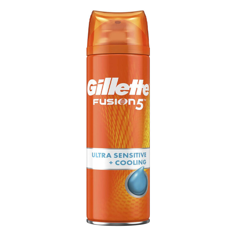 ژل اصلاح ژیلت فیوژن Ultra Sensitive+Cooling حجم 200