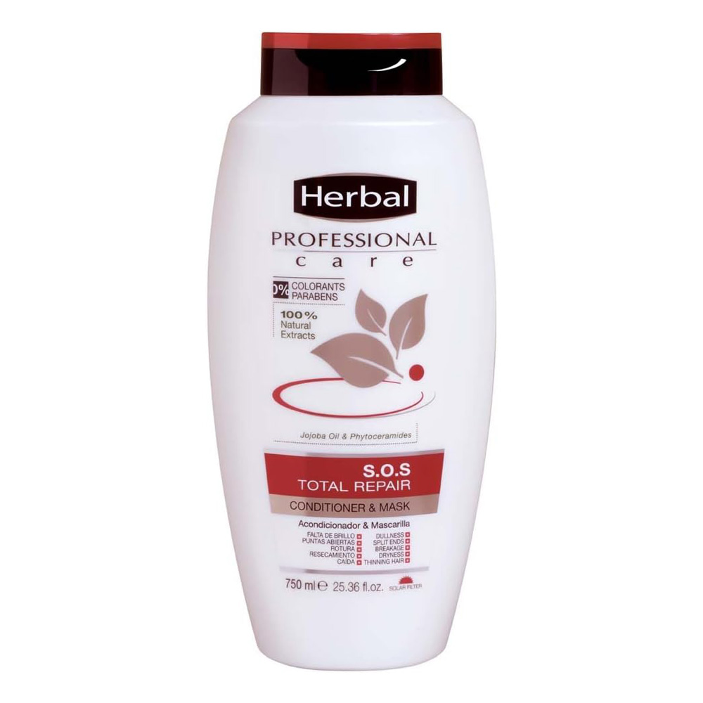 8420651107705 ماسک مو نرم کننده S.O.S هربال حجم 750