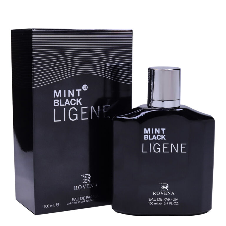 عطر مردانه روونا  Mint Black Ligene حجم 100