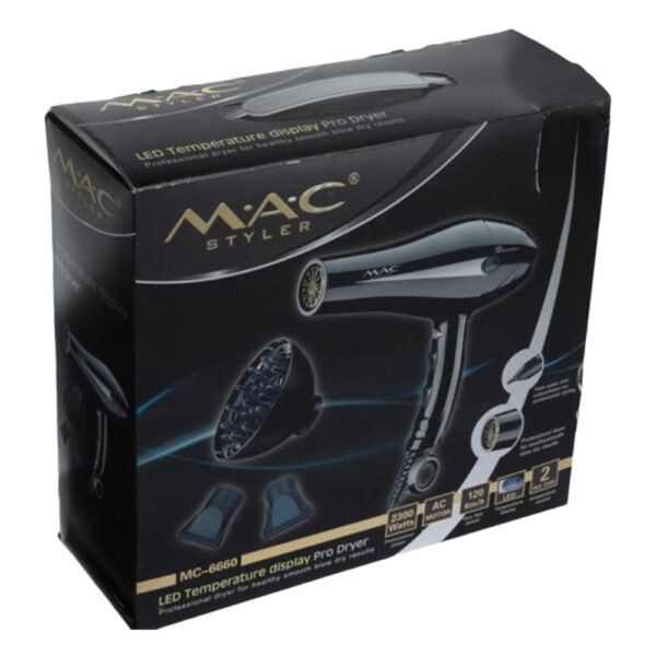 سشوار مک استایلر 2600 وات MAC-6660