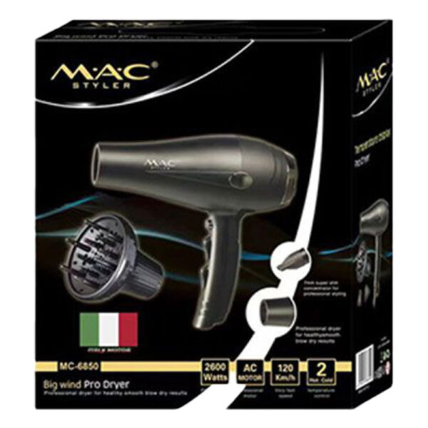 سشوار مک‌ استایلر 2600 وات MC-6850