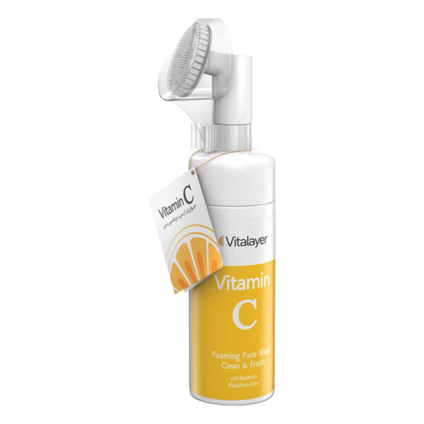 فوم شستشو صورت ویتالیر Vitamin C حجم 150
