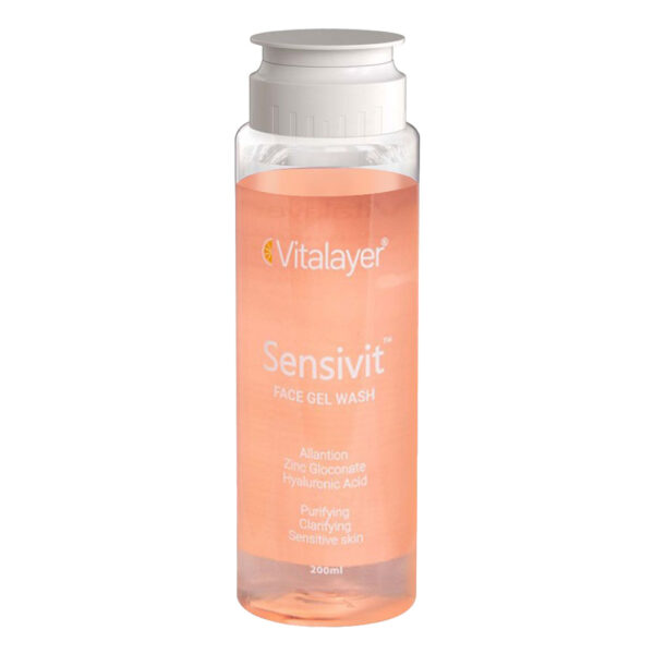 ژل شستشو صورت ویتالیر Sensivit حجم 200