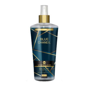 بادی اسپلش مردانه وودلایک مدل BLUE CHANEIL حجم 250