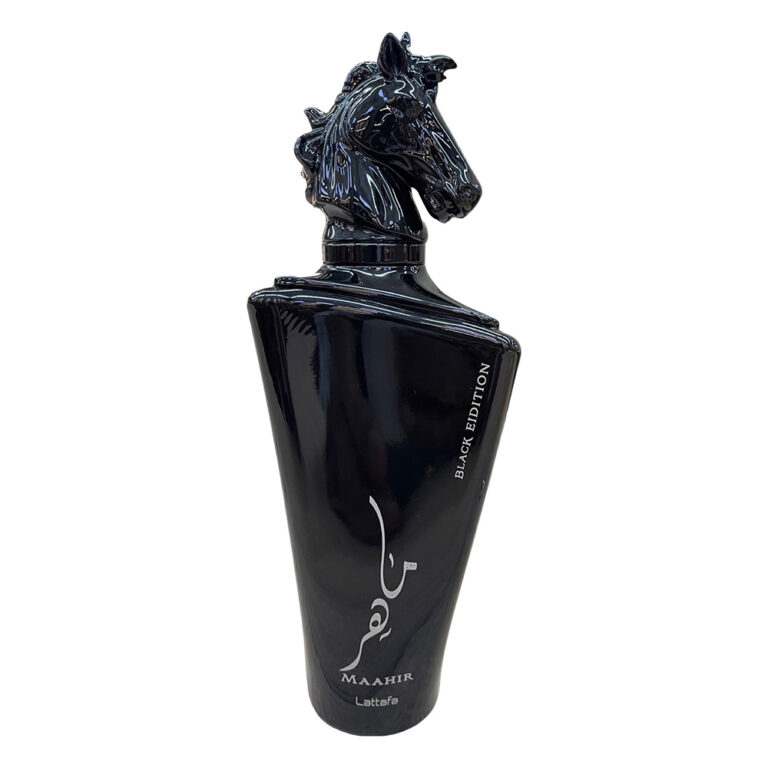 ادوپرفیوم مردانه لطافه Maahir Black حجم 100