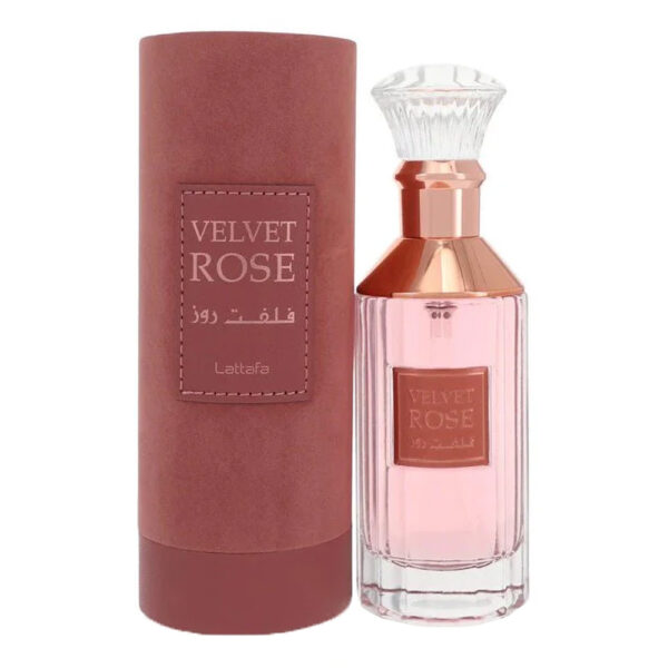 ادکلن زنانه لطافه Velvet Rose حجم 100
