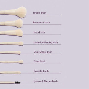 ست براش صورت شیگلم BRUSH SET WITH BAG