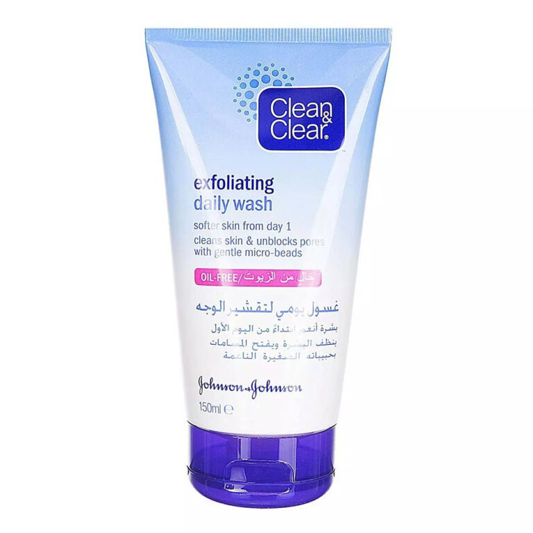 ژل اسکراب کلین کلیر daily wash حجم 150