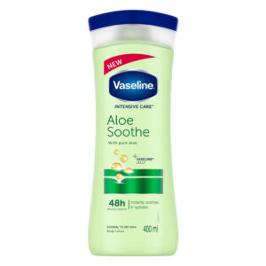 لوسیون بدن وازلین aloe soothe