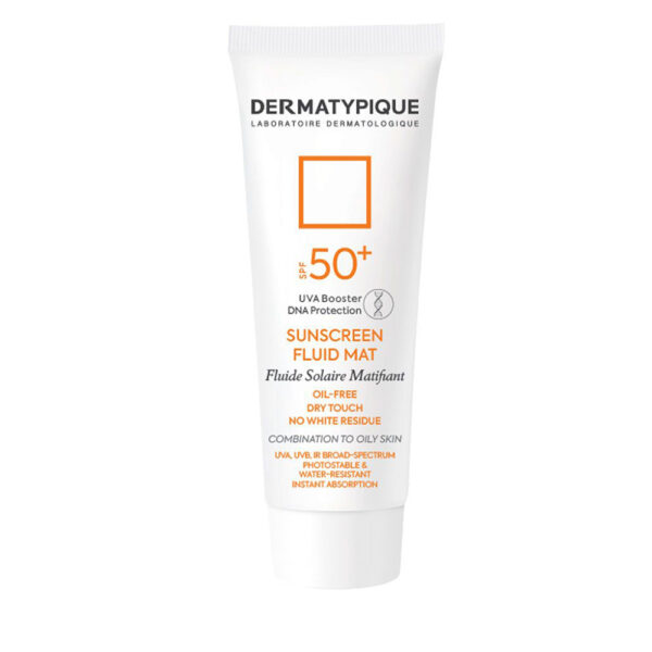 ضدآفتاب بی رنگ پوست چرب درماتیپیکSPF50 حجم50