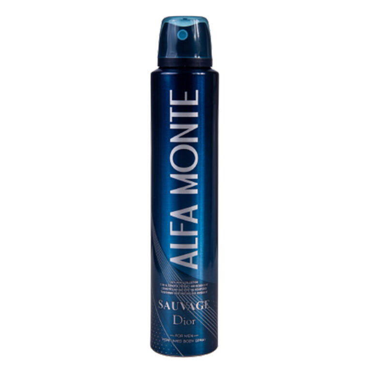 اسپري بدن مردانه آلفامونته Dior Sauvage حجم 200