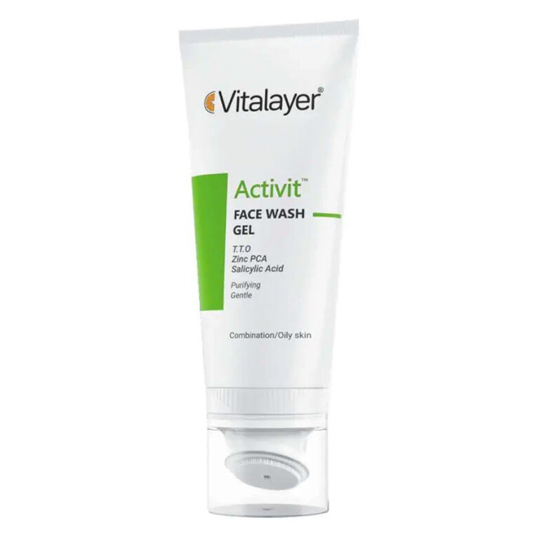 ژل شستشوی صورت ویتالیر activit حجم 200