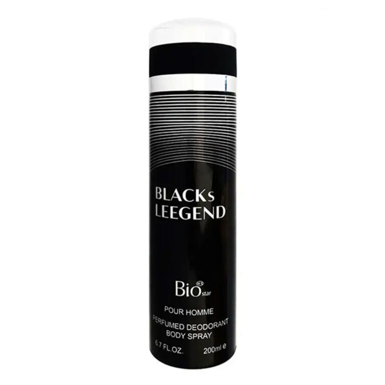 اسپری بدن مردانه بیو استار Blacks Leegend حجم 200