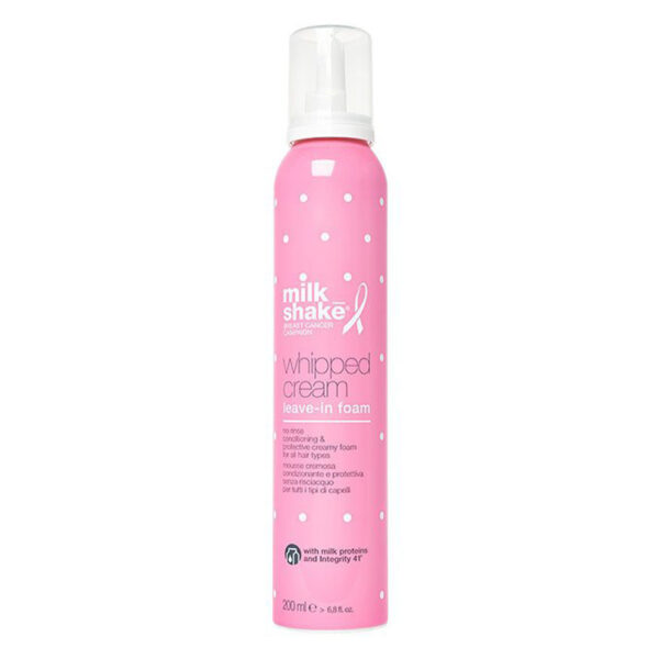 فوم رنگساژ میلک شیک whipped cream