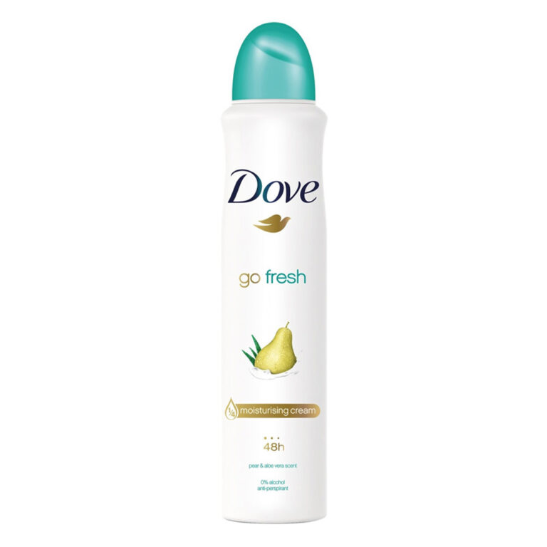 اسپری ضد تعریق زنانه داو pear and aloe vera حجم 250