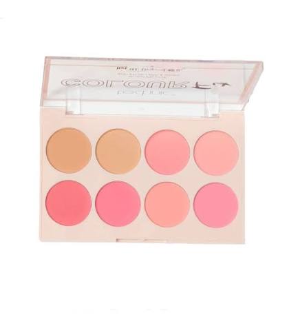 پالت رژگونه ۸ رنگ تکنیک مدل Color Fix Blush Palette