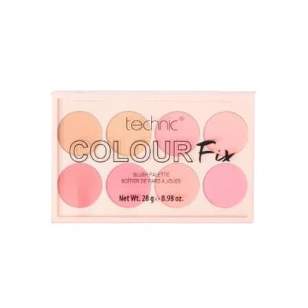 پالت رژگونه ۸ رنگ تکنیک مدل Color Fix Blush Palette