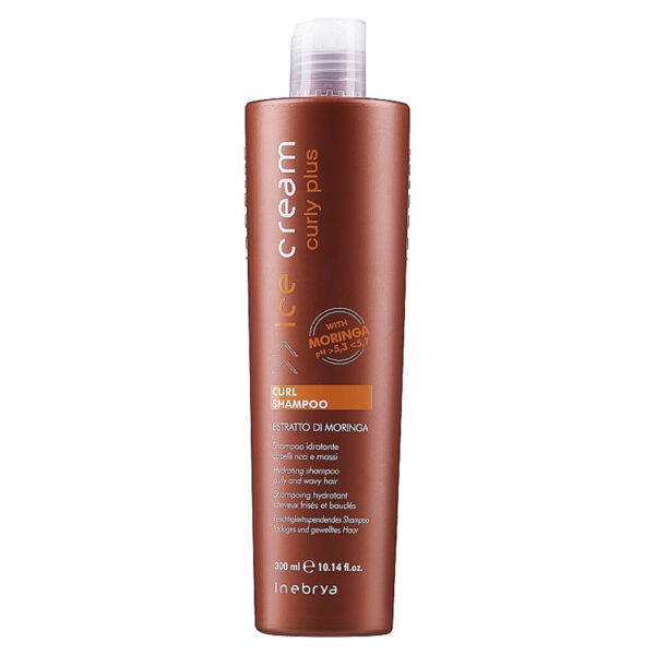 شامپو موی فر آیس کریم curly plus حجم 300