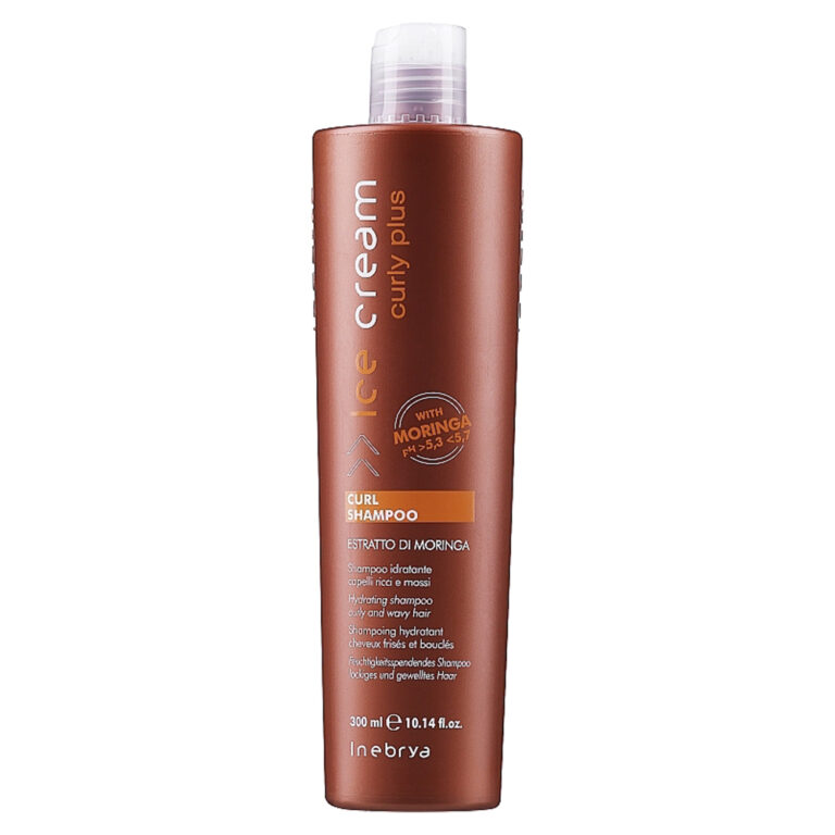 شامپو موی فر آیس کریم curly plus حجم 300