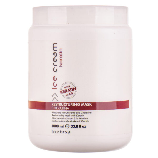 ماسک موی آیس کریم keratin حجم 1000