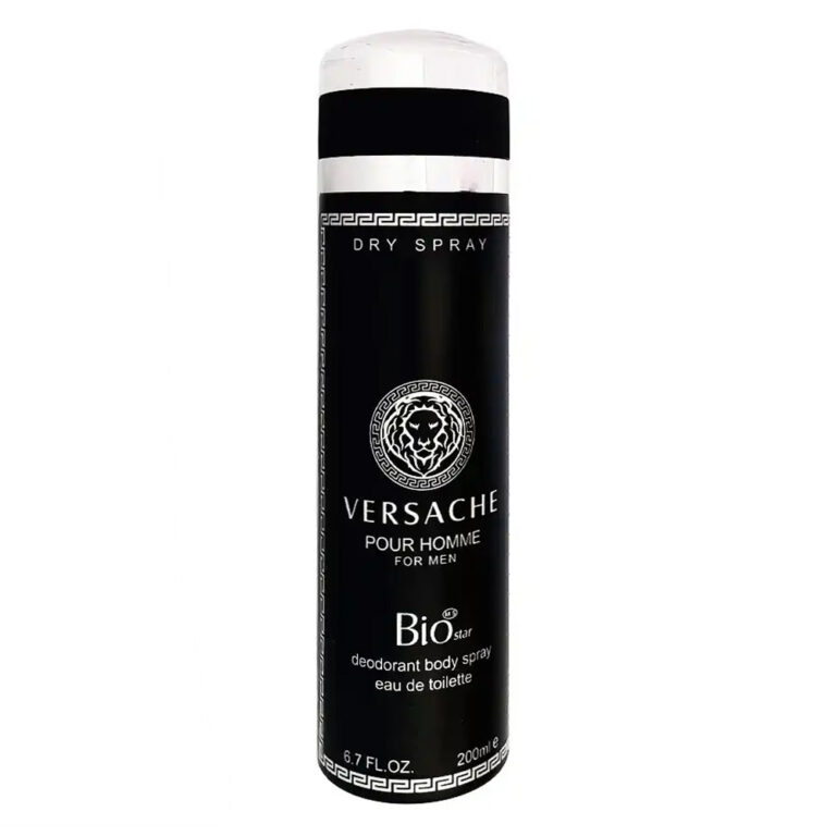 اسپری بدن مردانه بیو استار versache pour homme حجم 200