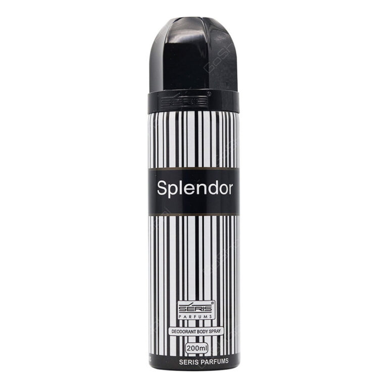 اسپری مردانه سریس Splendor Black حجم 200