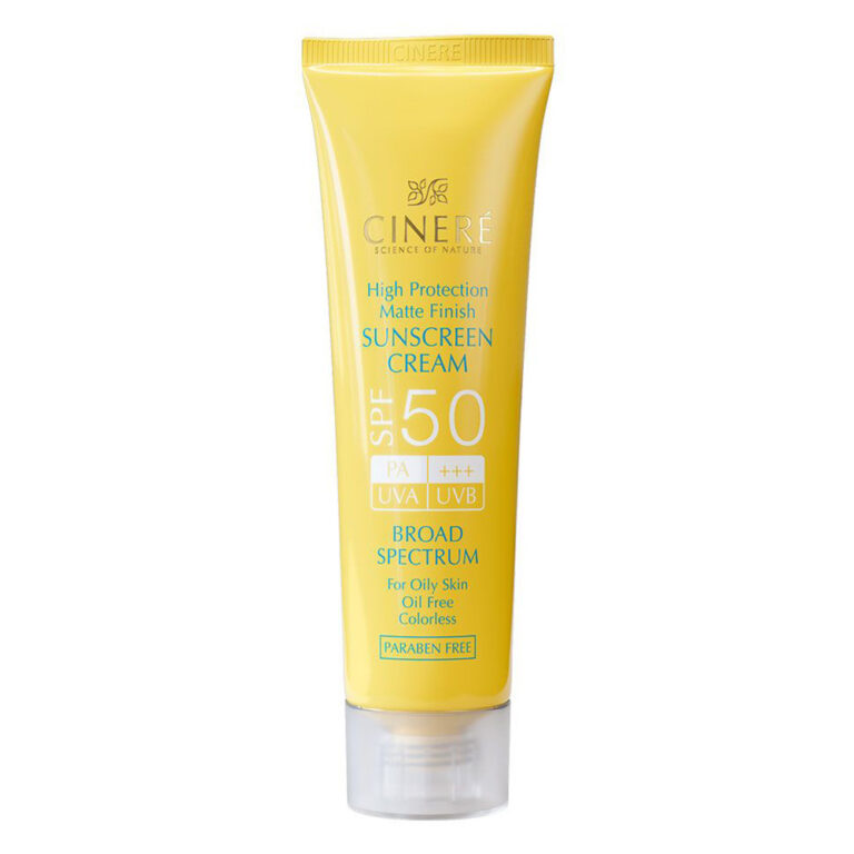 ضد آفتاب بی رنگ سینره SPF 50 حجم ۵۰