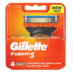 تیغ یدک خودتراش Fusion5 بسته 4 عددی