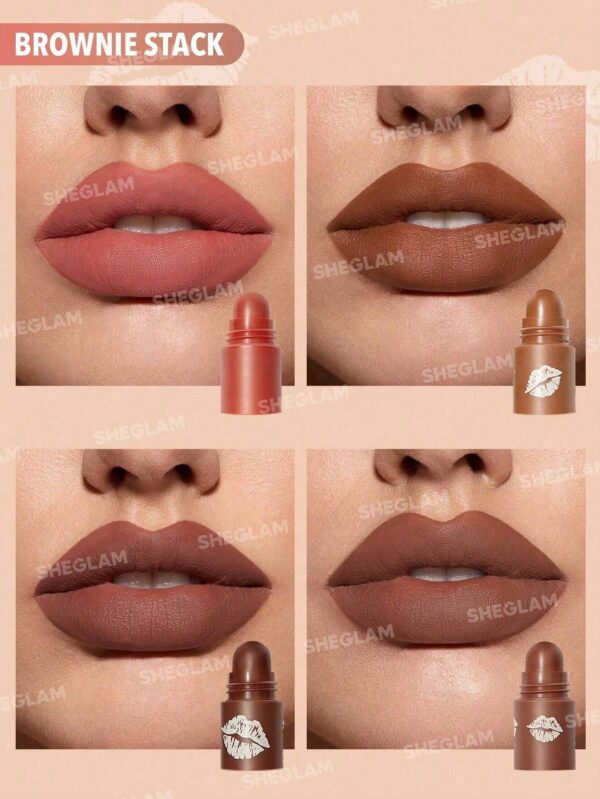 رژلب 4 در 1 شیگلم MEGA LIP STACKS