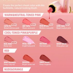 رژگونه مایع شیگلم رنگ Hot topic