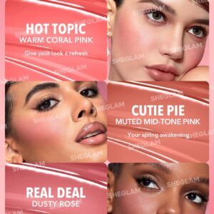 رژگونه مایع شیگلم رنگ Real Deal