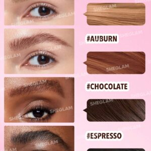 هاشور ابرو شیگلم Brow Fection رنگ taupe