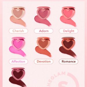 رژگونه کرمی قلبی شیگلم رنگ adorn