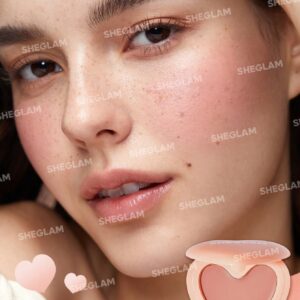 رژگونه کرمی قلبی شیگلم رنگ cherish