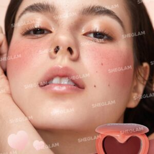 رژگونه کرمی قلبی شیگلم رنگ romance