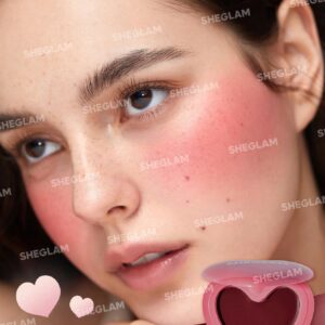 رژگونه کرمی قلبی شیگلم رنگ emotion