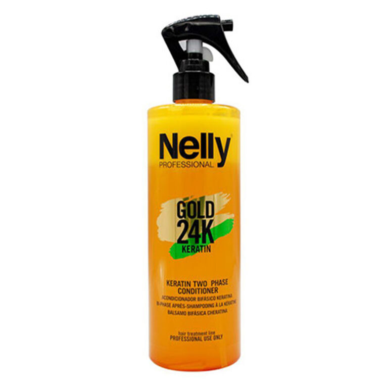 اسپری دو فاز کراتین نلی Gold 24K حجم 400