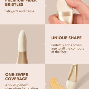 براش کرم پودر شیگلم Foundation Balm