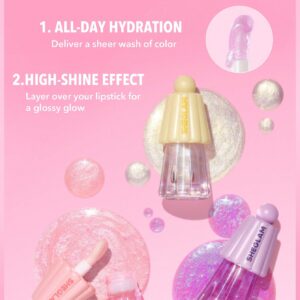 روغن لب شیگلم Jelly Wow رنگ PINKIES UP