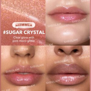 لیپ پلامپر شاین شیگلم رنگ Sugar Crystal
