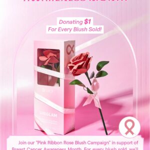 رژگونه شیگلم Pink Ribbon Rose Blush